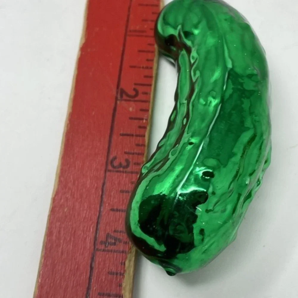 Victorian‎ Trading Christmas Pickle Blown Glass Ornament Legend Of The Pickle